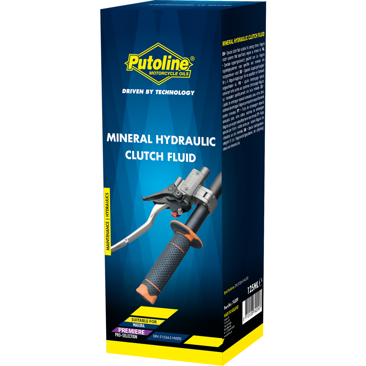 Putoline Mineral Hydraulic Clutch Fluid 125ml 74209
