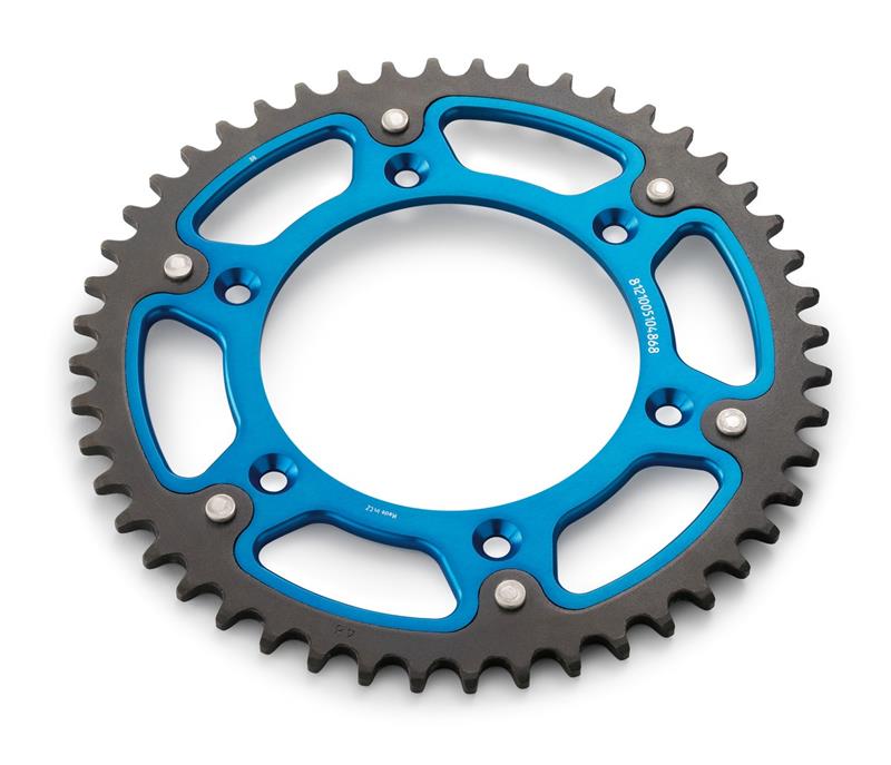 OEM Rear Sprocket 45T teeth, BLUE HUSQVARNA/KTM 1990-2025 MX/ENDURO