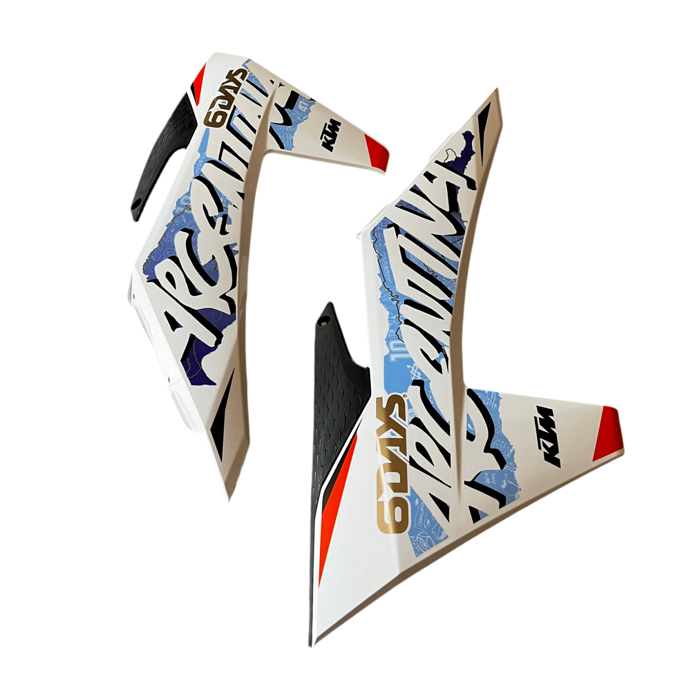 KTM Six Days Argentina Tank Spoiler Kit for 2024 EXC/EXC-F - A46008054000ABC