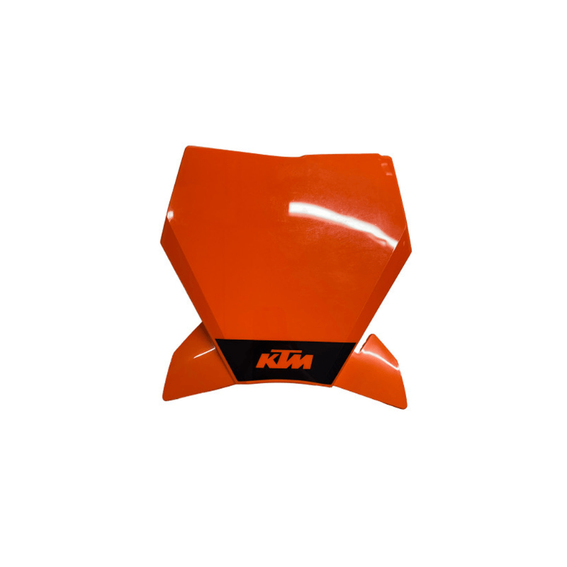 Orange Front Number Plate for KTM 50 SX fits 2024-2026 - A40008007000EBA