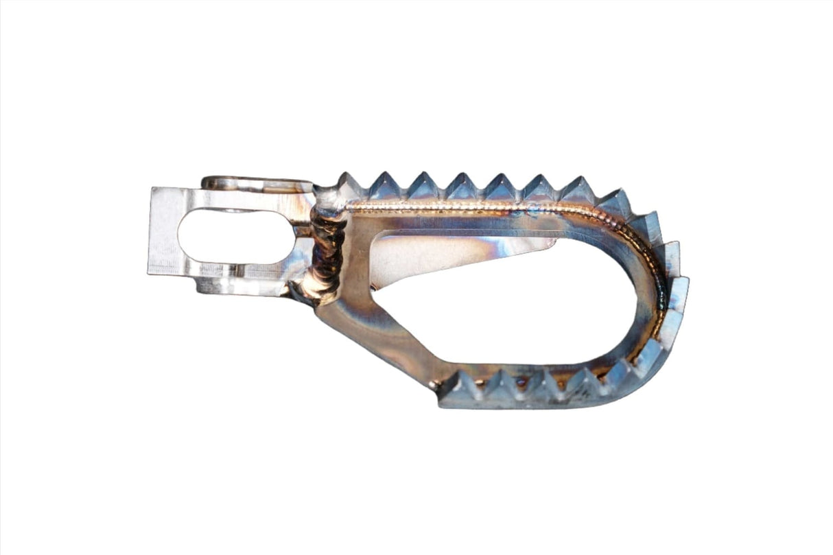 RamX Titanium Footpegs 2024/2025 KTM/HUSQVARNA/GASGAS (5mm down / 5mm back)