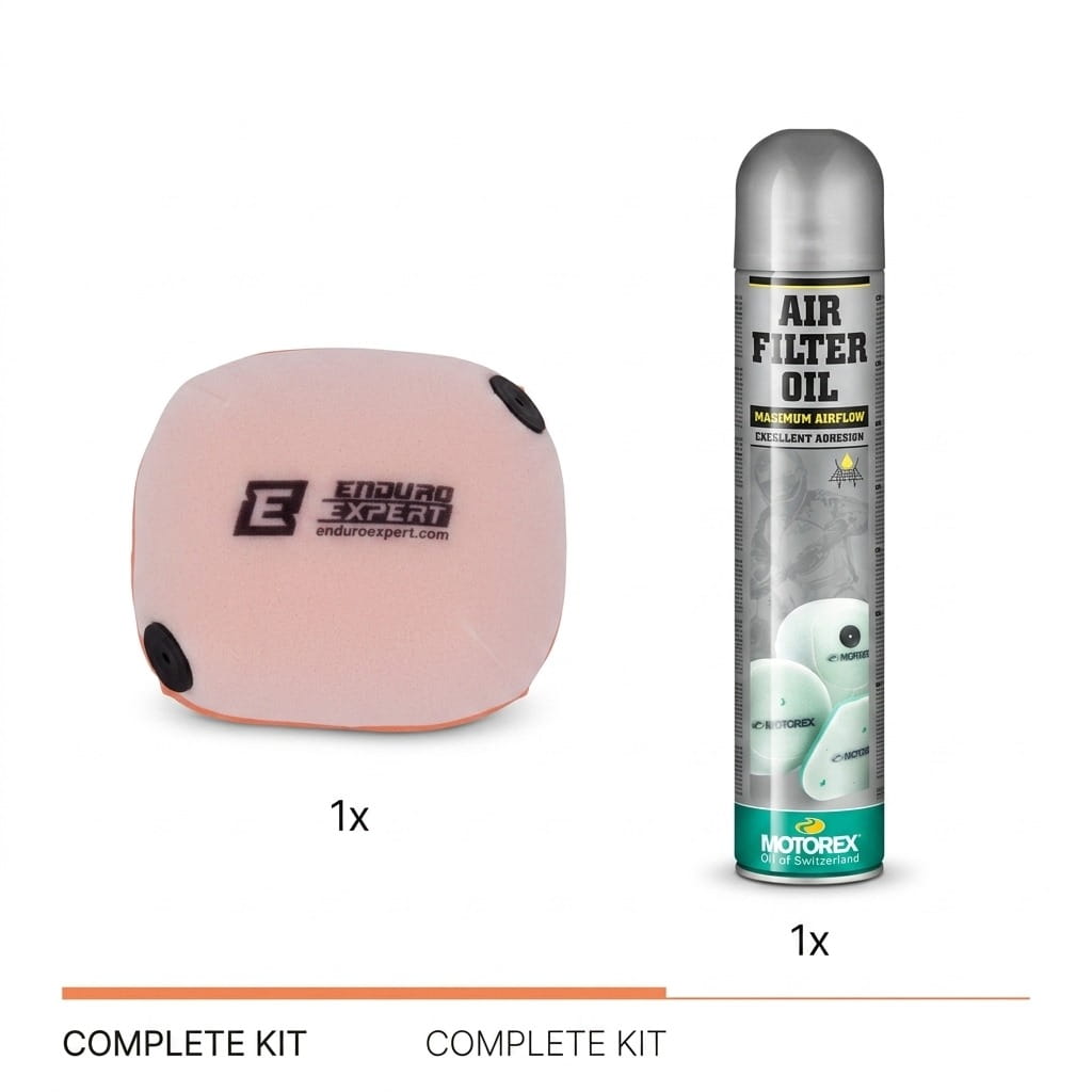 Enduro Expert Air Filter 2017–2023 + Motorex Filter Oil Spray kit