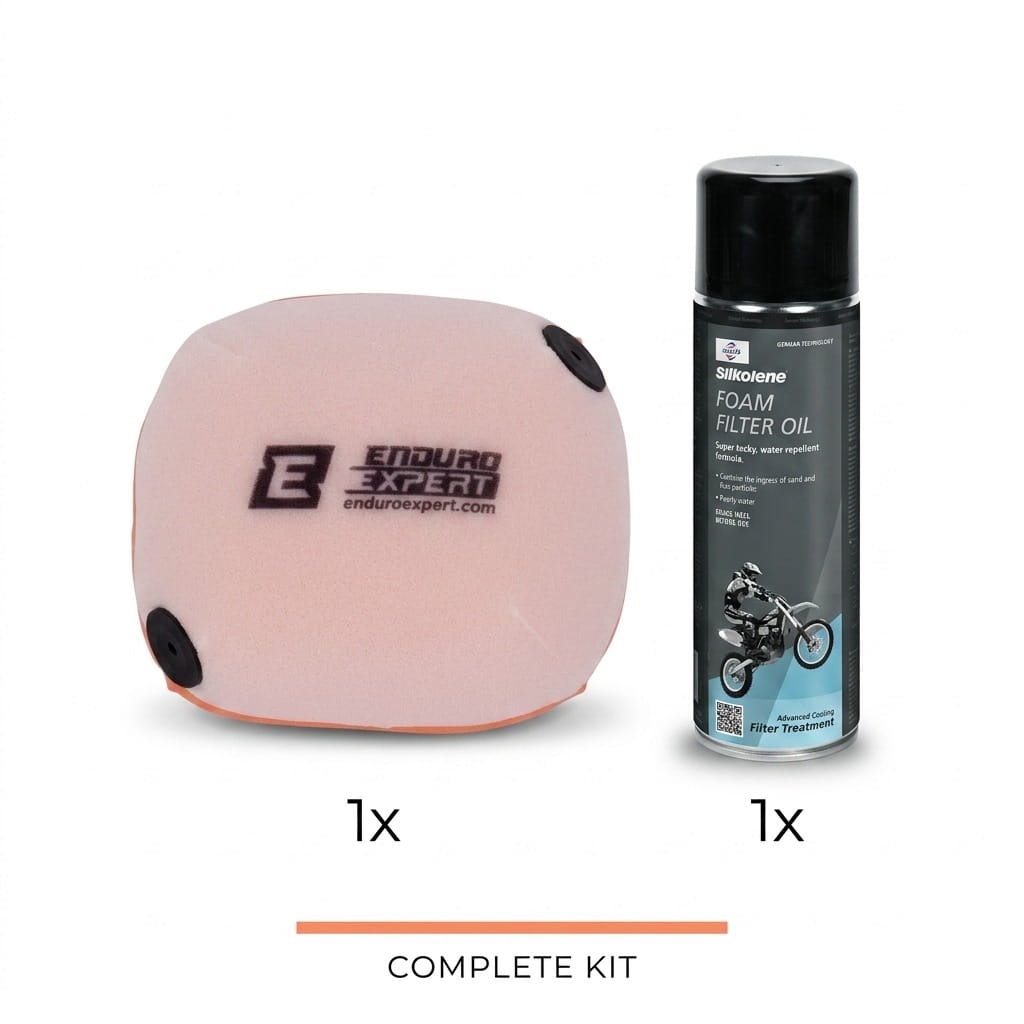 Enduro Expert Air Filter 2017–2023 + Silkolene Foam Filter Oil kit