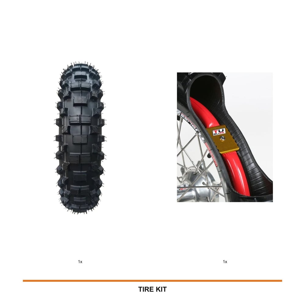 IRON GRIP TRX Extreme Soft Rear + Tubliss 18 kit