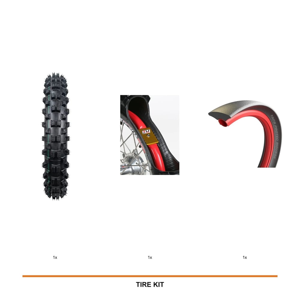 IRON GRIP TRX Soft Front + Tubliss 21 + TACS Front Mousse kit