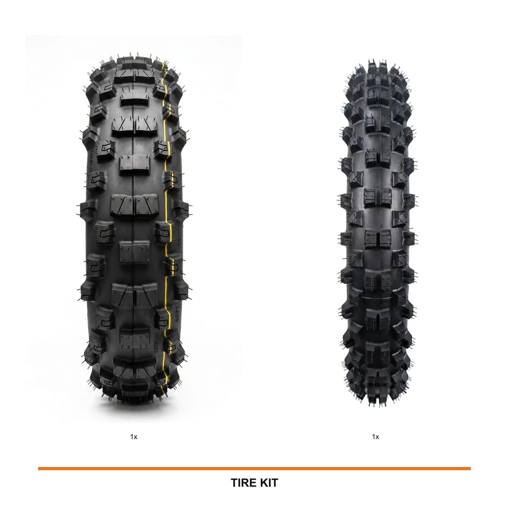 IRON GRIP XC95 Super Soft Rear + TRX Front Medium kit
