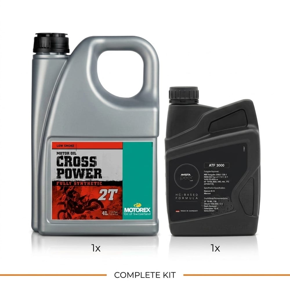 Motorex Cross Power 2T 4L + Avista ATF kit