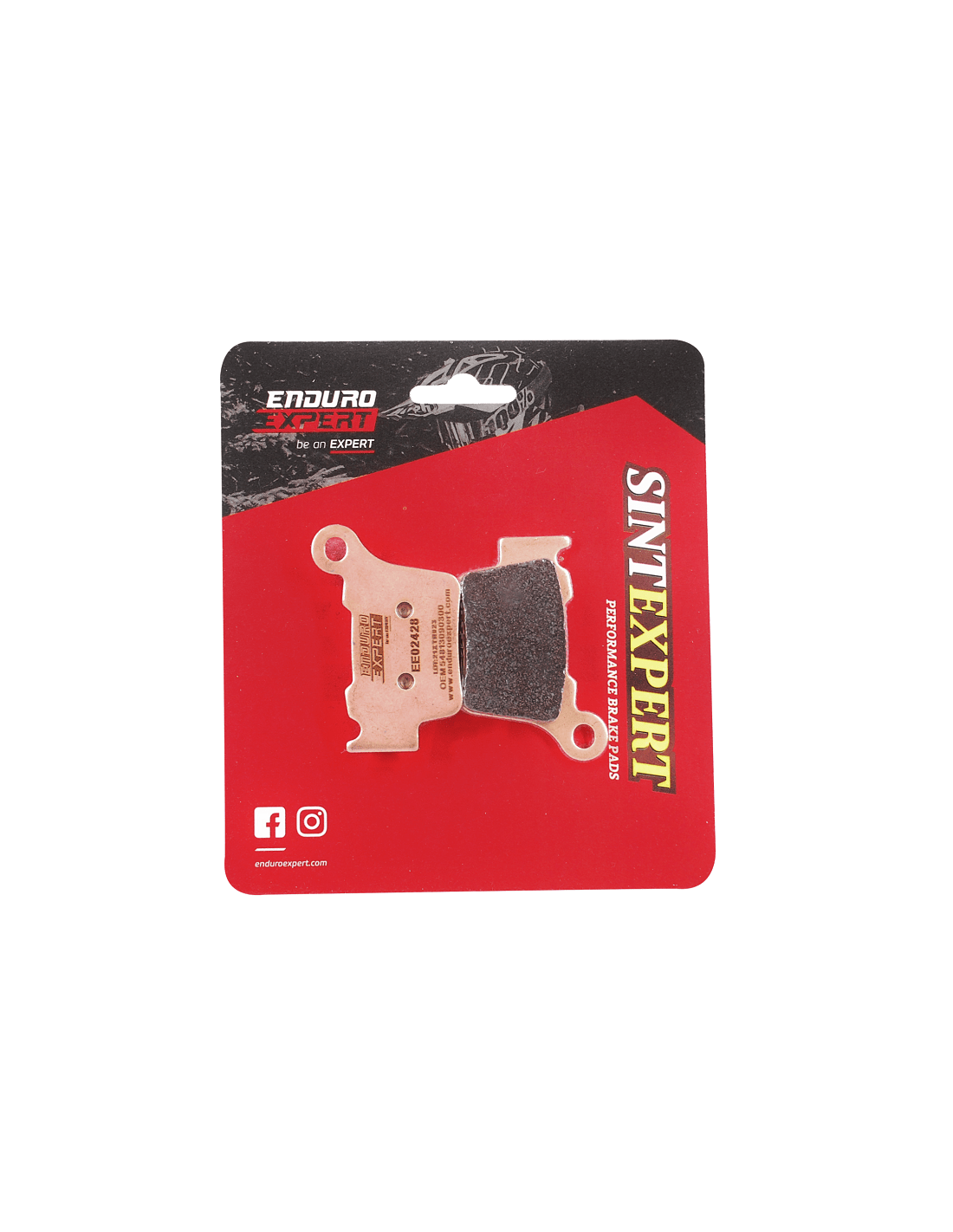 Rear sintered brake pads KTM SX/EXC '04-'25+ Enduro Expert