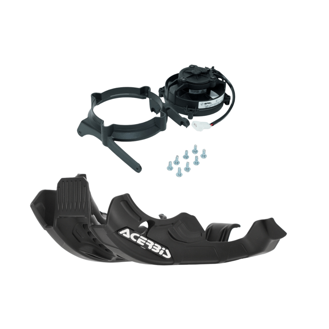 Spal Fan and Acerbis Engine Guard for a new KTM/HUSQVARNA/GASGAS 2024+ Enduro/MX Motorcycle