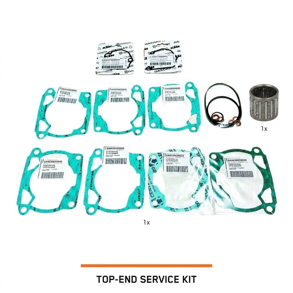 Top-End Gasket Kit + Piston Needle Bearing kit