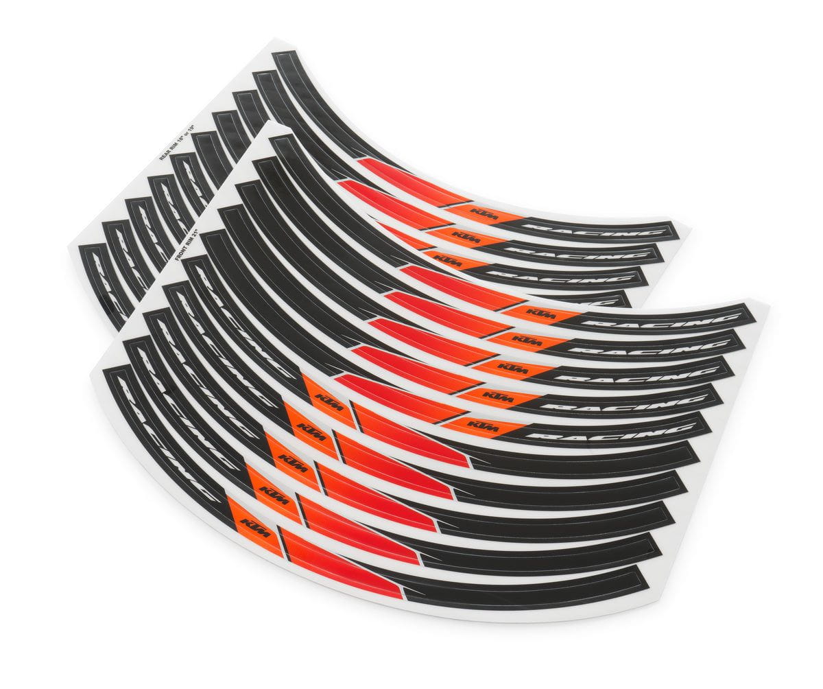 Sticker Set for front & rear rims KTM 18"/21" or 19"/21"