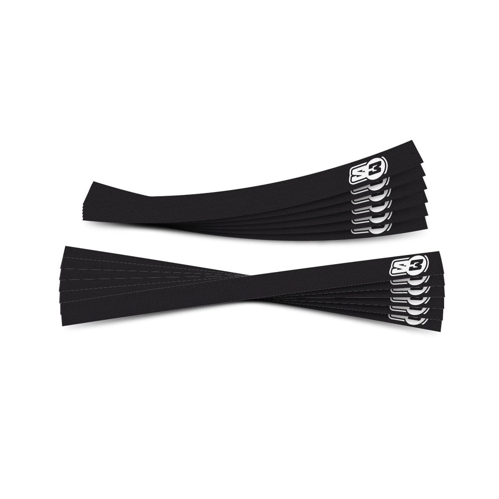 S3 Full Wheel Stickers Tape- Black (DE-900/913-B)