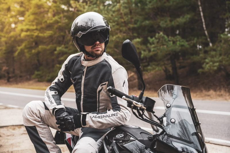 Trousers touring ADRENALINE MESHTEC 2.0 PPE colour grey for MEN