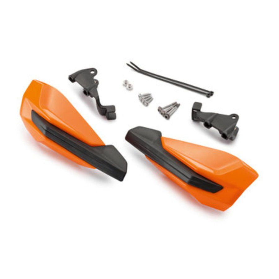 KTM Factory Racing handguards and mounting kit Orange