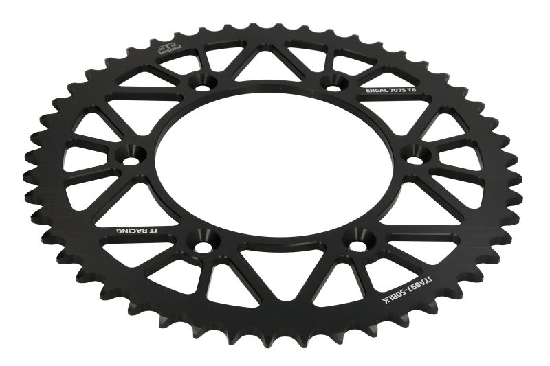 JT Rear Sprocket 50 Teeth KTM Husqvarna GasGas Aluminium - JTA897.50BLK