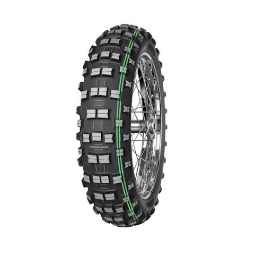 Tire MITAS TERRA FORCE SUPER SOFT (DOUBLE GREEN Stripe) 140/80-18