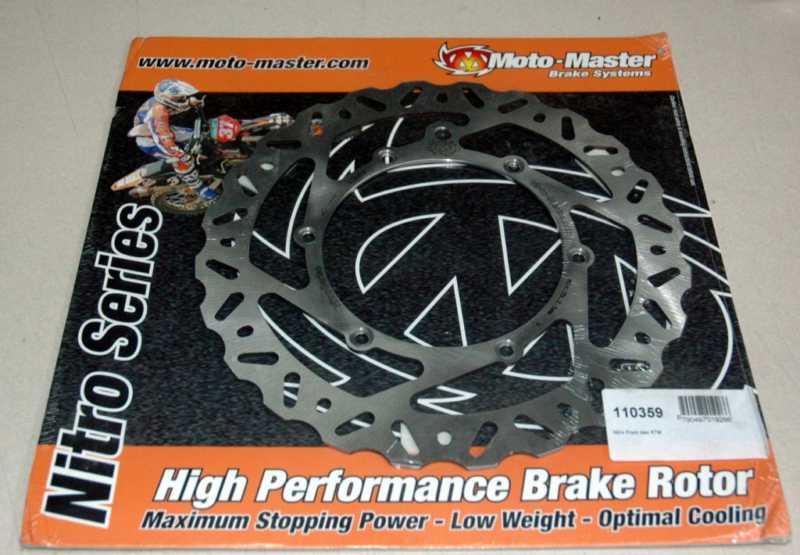 MOTO-MASTER NITRO FRONT BRAKE DISC KTM 2T/4T '91-, HUSABERG, HUSQVARNA, GAS-GAS '21-, 260MM
