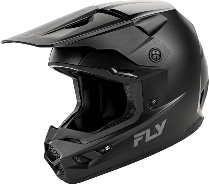 Helmet Off-road FLY RACING KINETIC mat black