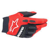 Gloves bicycle ALPINESTARS FREERIDE GLOVES red/white