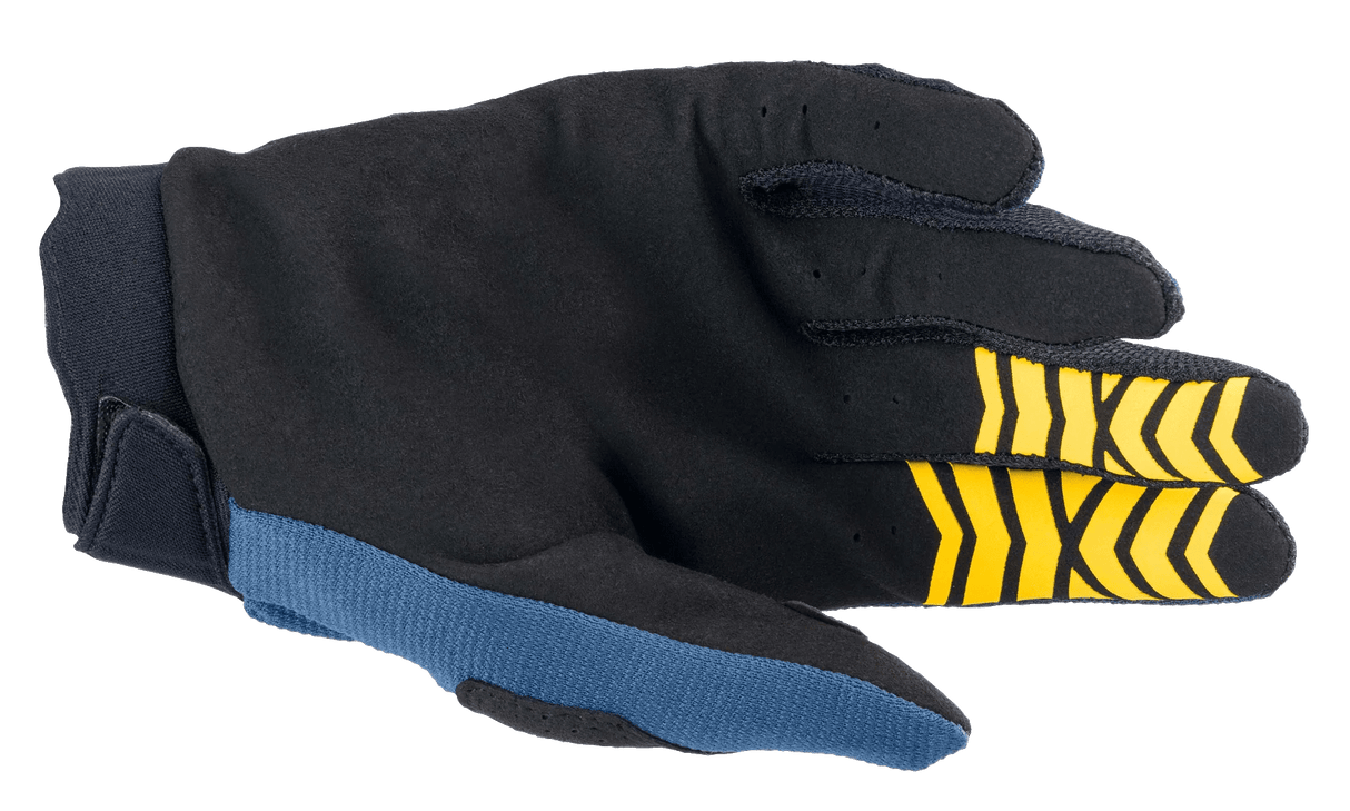 Gloves bicycle ALPINESTARS FREERIDE GLOVES blue/yellow