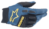 Gloves bicycle ALPINESTARS FREERIDE GLOVES blue/yellow