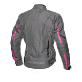 Jacket touring ADRENALINE LOVE RIDE 2.0 PPE black/grey/pink LADY