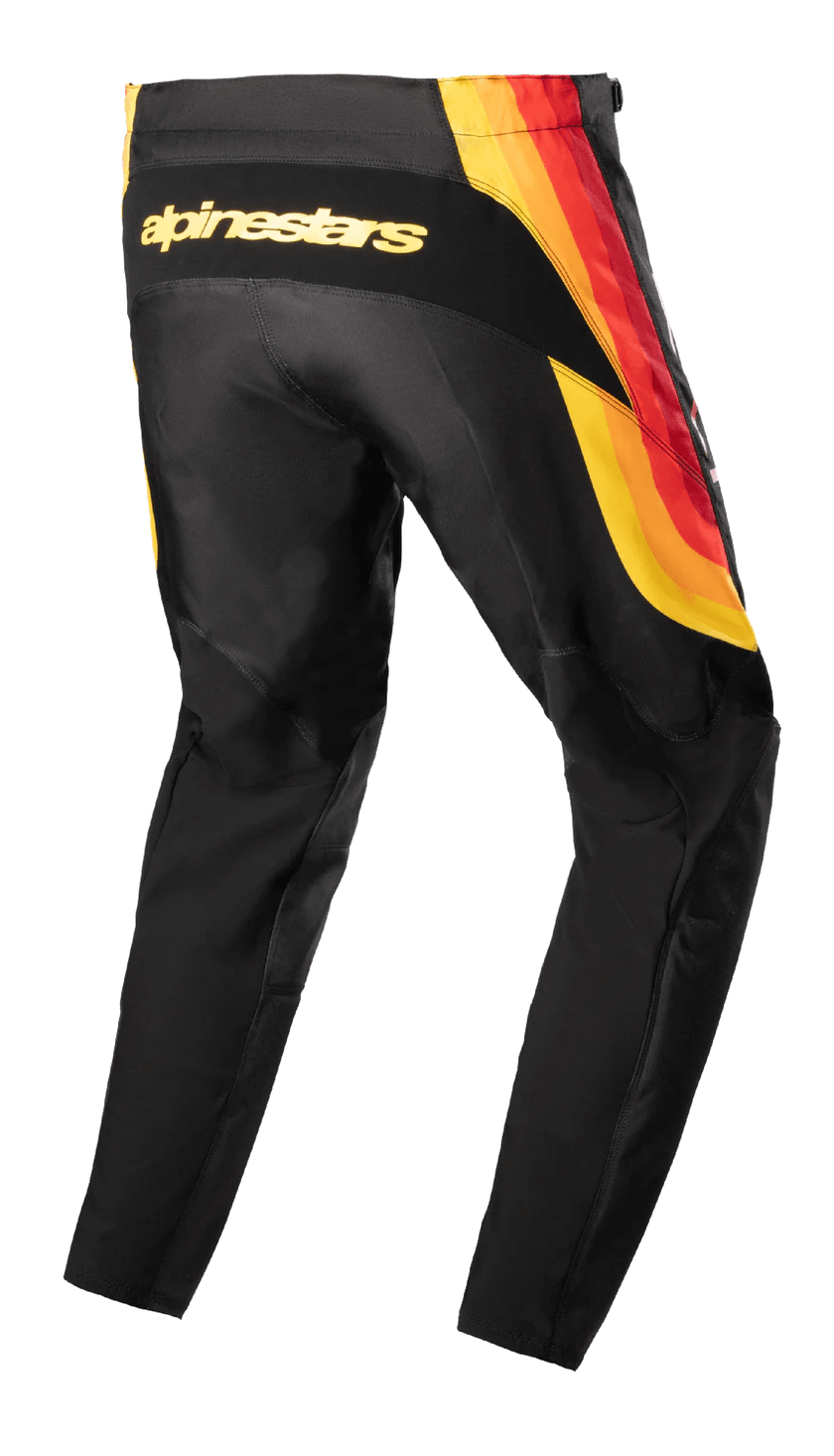 Men Trousers Off road ALPINESTARS MX FLUID CORSA black/orange/red/yellow