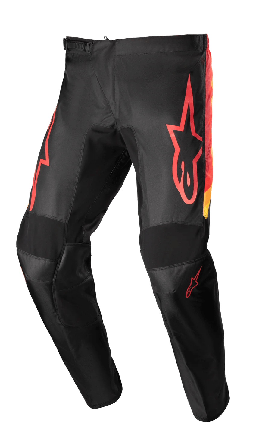 Men Trousers Off road ALPINESTARS MX FLUID CORSA black/orange/red/yellow