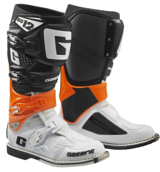 GAERNE BOOTS SG12 ORANGE/BLACK/WHITE