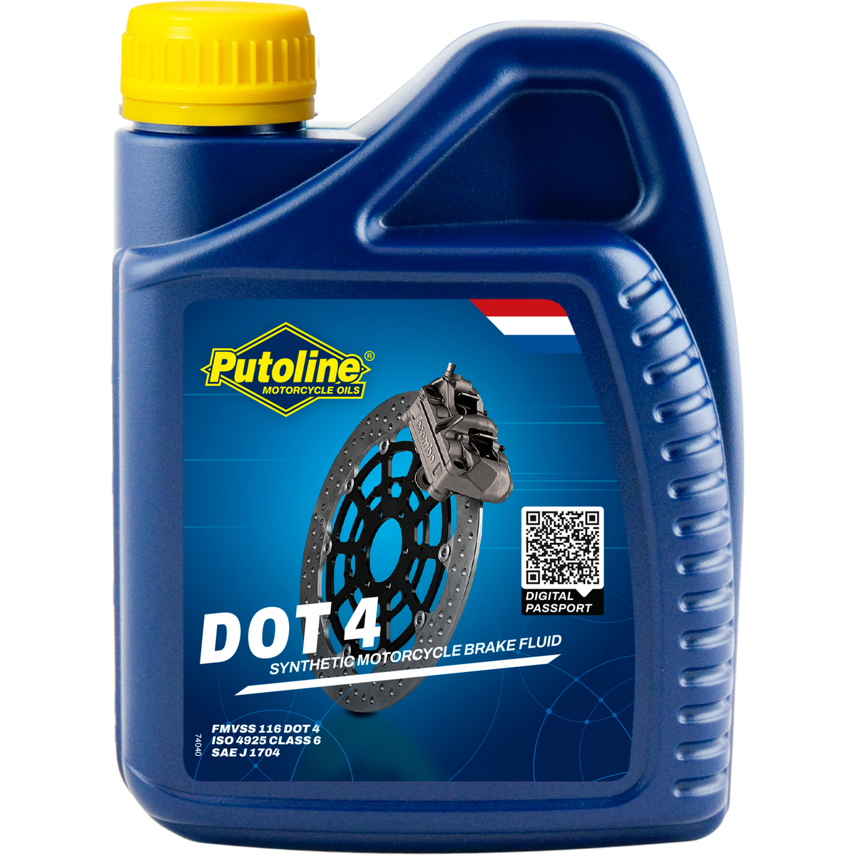 Putoline DOT 4 Brake Fluid 500ml  74040