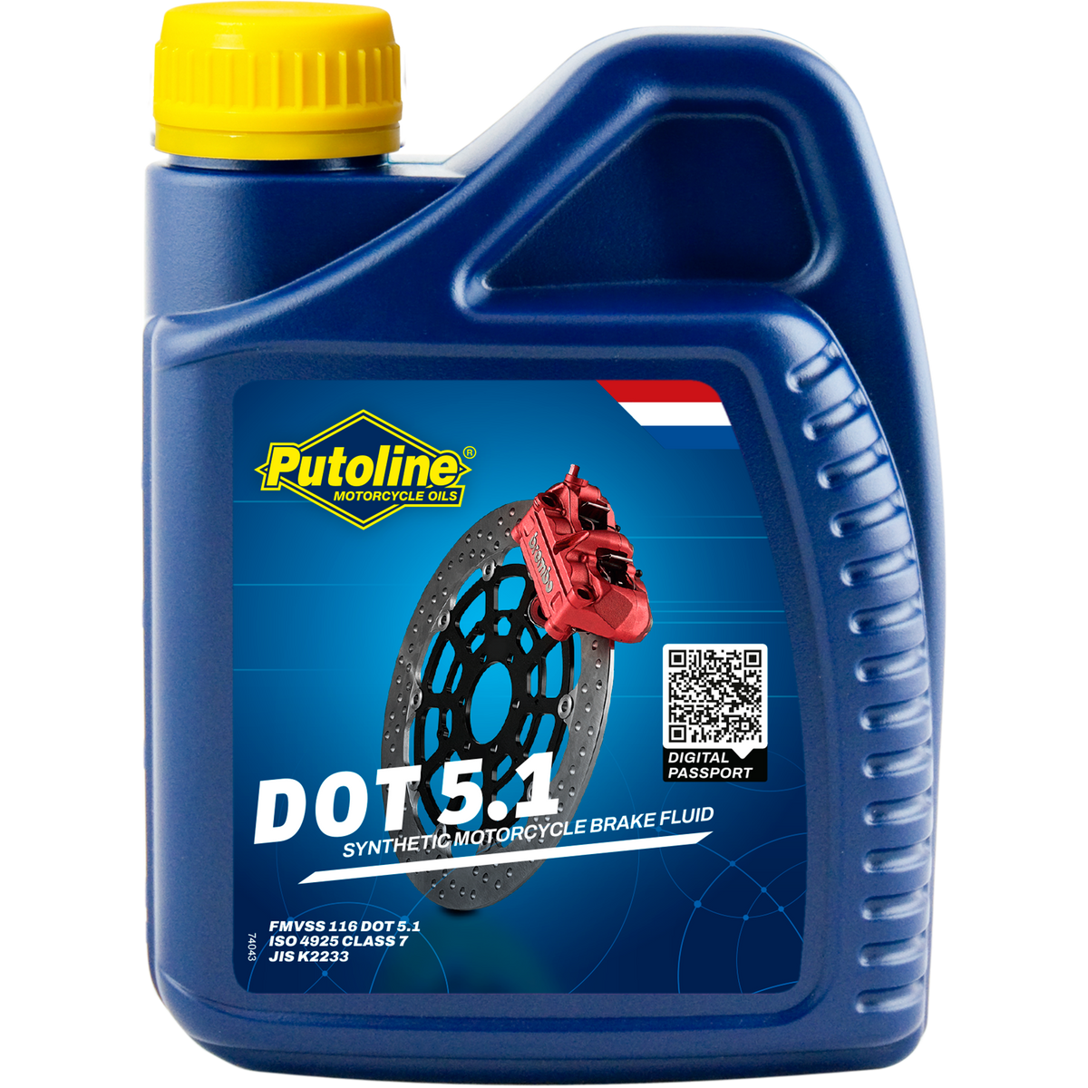 Putoline DOT 5.1 Brake Fluid 500ml  74043