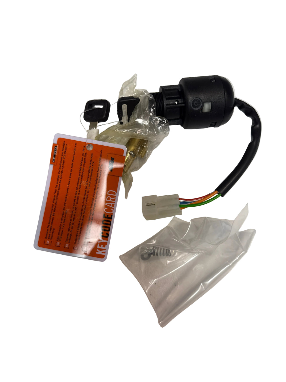 IGNITION LOCK SET STR.LE    08 78011065100