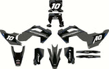 Stickers for HUSQVARNA 2024+ 2T/4T MX/ENDURO — Black