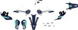 Stickers for HUSQVARNA 2020-2023 2T/4T ENDURO/MX — White/Blue