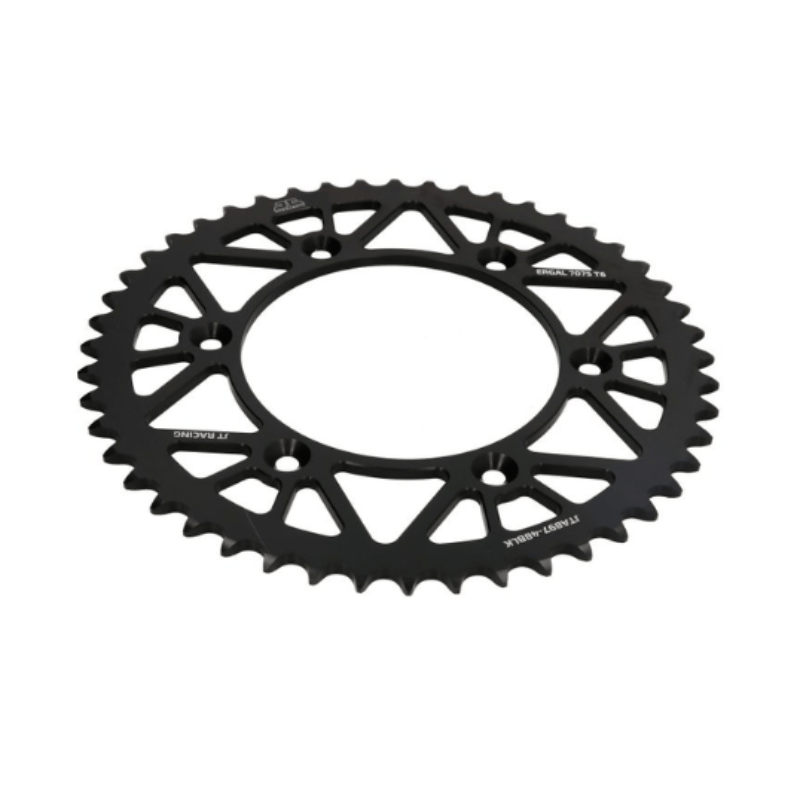 JT Rear sprocket 48 Teeth (48T) KTM/Husqvarna/GasGas 1990-2026 520 — Aluminium Black