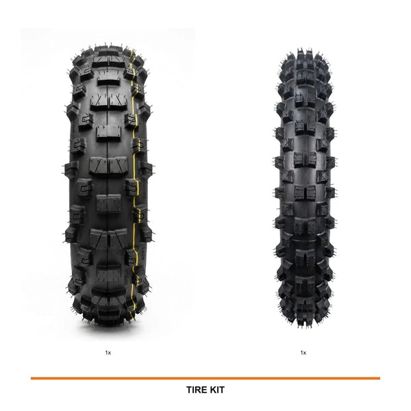 IRON GRIP XC95 Super Soft Rear + TRX Front Medium kit