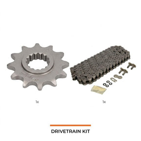 JT 12T Front + JT 520 X-Ring Chain kit
