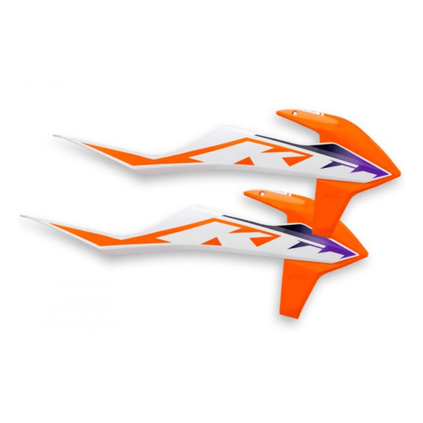 OEM Tank Side Spoiler Set with Graphics for KTM EXC/XC-W 2023 - 79108154000ABF