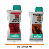Motorex Cross Power 2T 1L + 15W50 1L kit