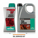 Motorex Cross Power 2T 1L + 15W50 4L kit