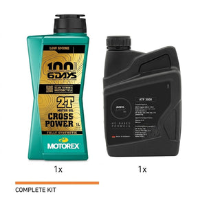 Motorex Cross Power 2T 1L + Avista ATF kit