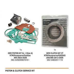 OEM 300 Piston Gr.I + Clutch Kit 2023–2026 kit
