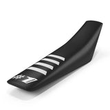 OneGripper Ribbed seat cover Black/White