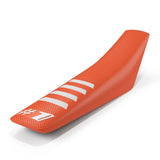 OneGripper Ribbed seat cover Orange/White