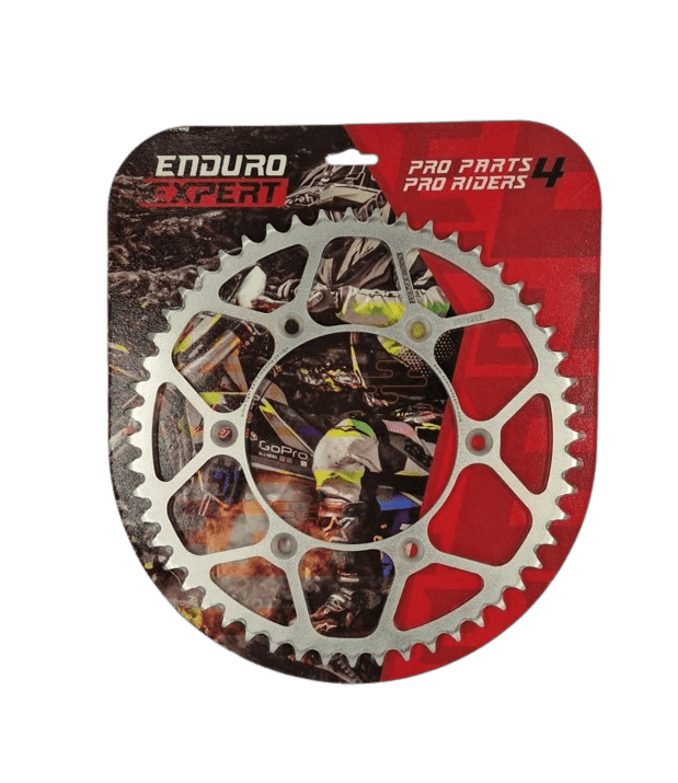 Enduro Expert Rear sprocket 50 Teeth (50T) KTM/Husqvarna/GasGas 1990-2025 520 — Steel Natural
