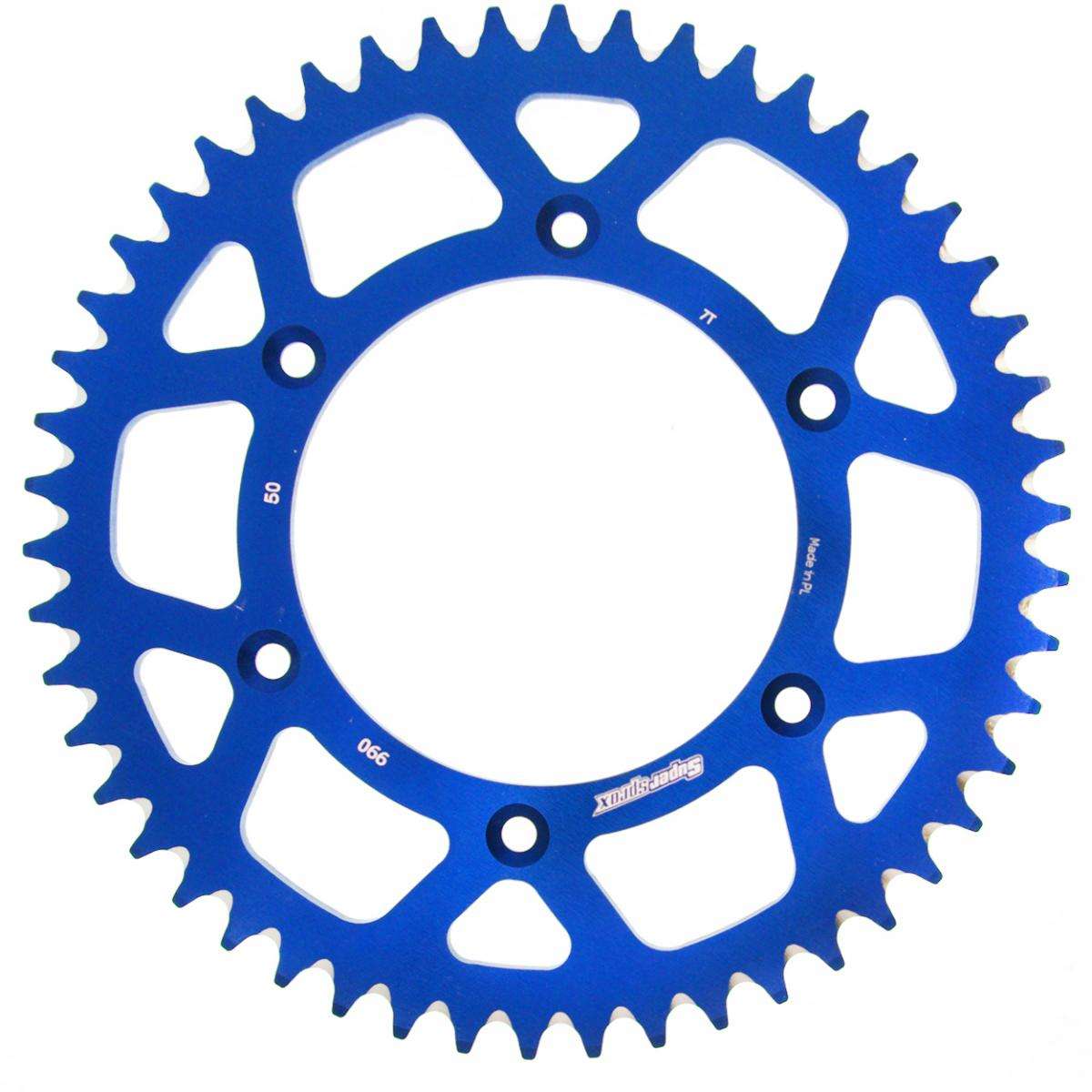 Supersprox Rear sprocket 50 Teeth (50T) KTM/Husqvarna/GasGas 1990-2026 520 — Aluminium blue