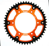 Supersprox Rear sprocket 50 Teeth (50T) KTM/Husqvarna/GasGas 1990-2026 Stealth orange aluminium/steel 520