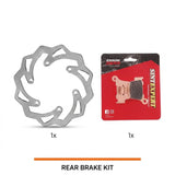 Rear Brake Disc + Sintered Pads kit