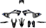 Stickers for HUSQVARNA 2017-2019 2T/4T all models — Black