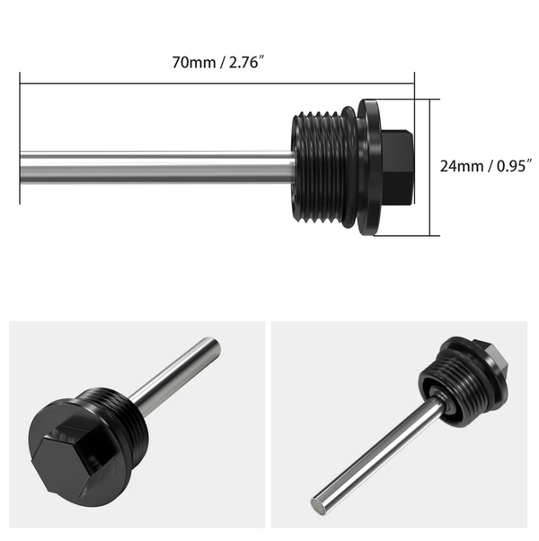 M20X1.5 Left Filter Magnetic Oil Drain Plug 4T KTM 2015-2023